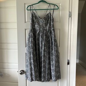 J. Crew Tie Back Dress in Liberty of London fabric!!